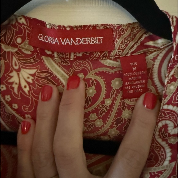 Gloria Vanderbilt blouse • Women’s medium - Picture 4 of 6